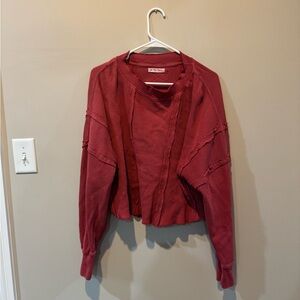 Free People Red Thermal.